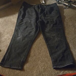 Black Jeans Capris Judy Blue Size 13 New With Tags
